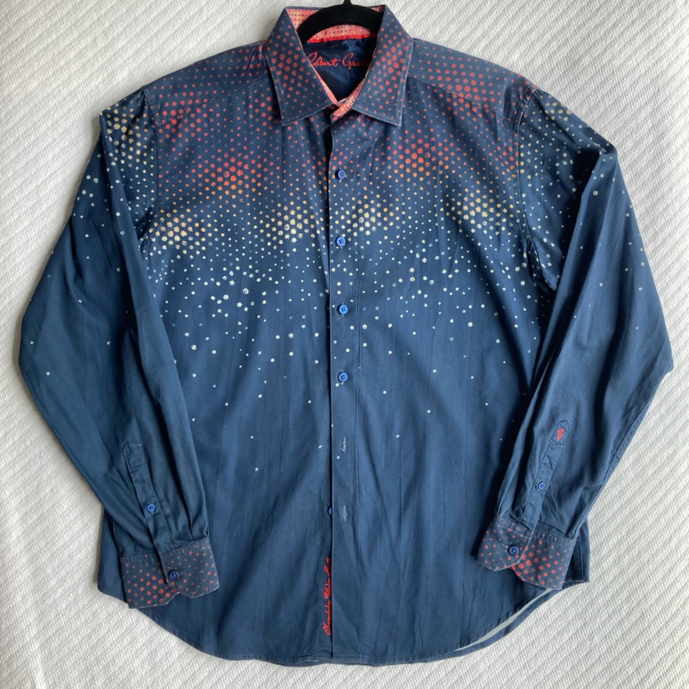Men’s button down shirt, size M, cotton. Very stylish!